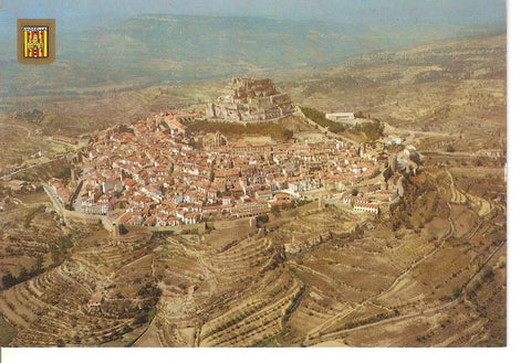 Postal 030388 : Morella (Castellon). Vista aerea