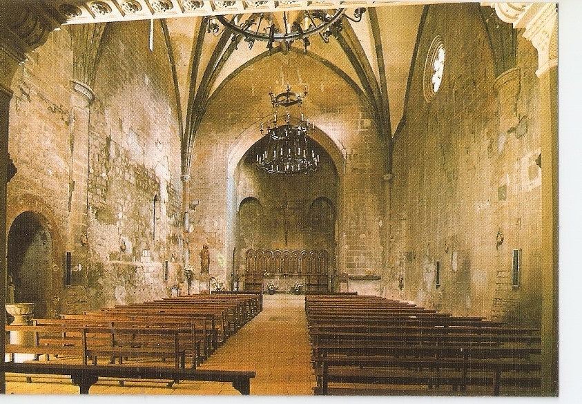 Postal 030393 : Santuario Virgen de la Peña. Gotico siglo XVI (Por Juan de Marta y Juan de Zeant)