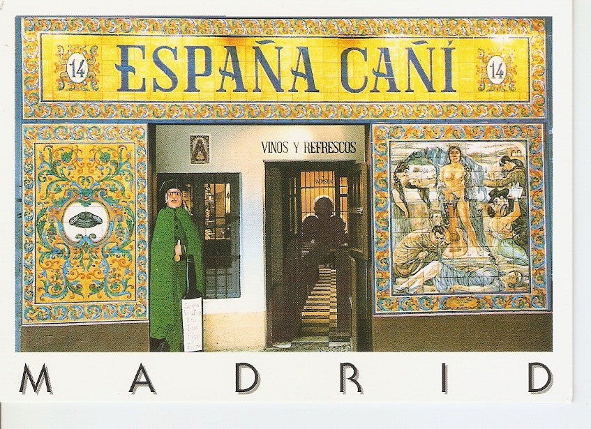 Postal 030418 : Madrid Bodega Bar. España Cañi