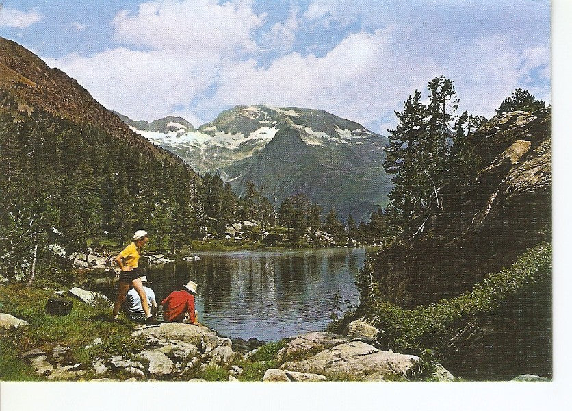 Postal 030430 : Benasque (Pirineo Aragones). Valle de Estos. Batisielles-Ibon de la Escarpinosa y Macizo del Perdiguero