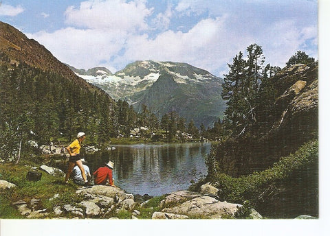 Postal 030430 : Benasque (Pirineo Aragones). Valle de Estos. Batisielles-Ibon de la Escarpinosa y Macizo del Perdiguero
