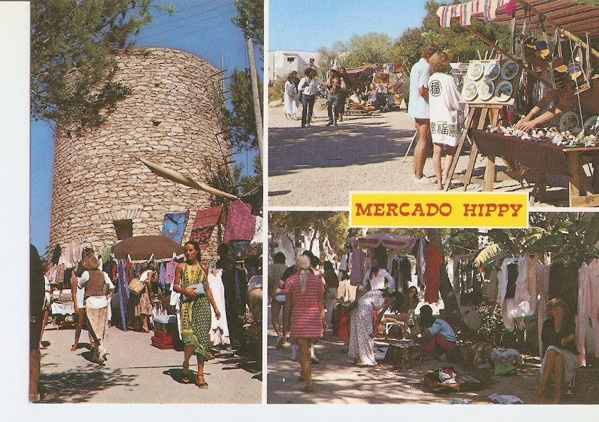 Postal 030446 : Santa Eulalia del Rio. Mercado Hippy