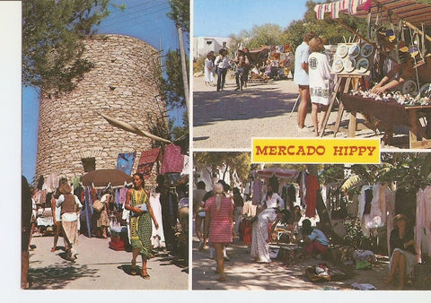 Postal 030446 : Santa Eulalia del Rio. Mercado Hippy