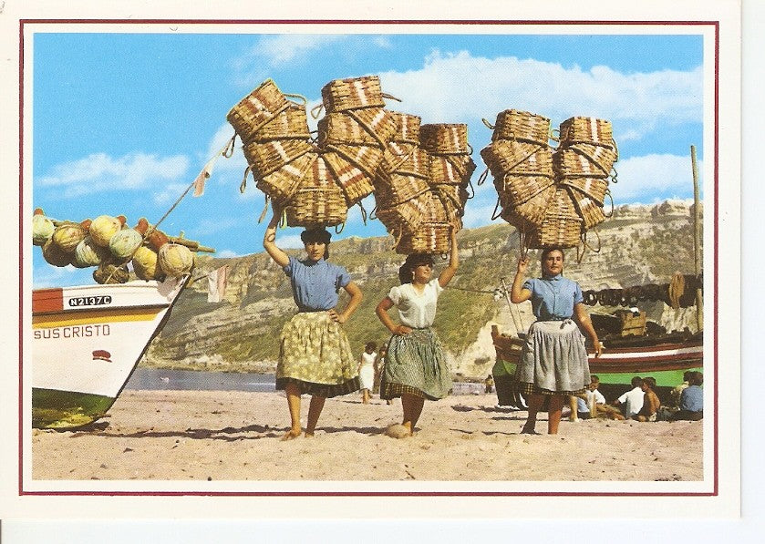 Postal 030478 : Nazare (Portugal). Costumes