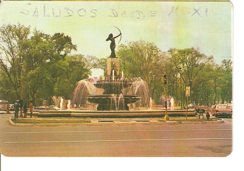 Postal 030496 : Mexico D.F. Fuente de Diana Cazadora
