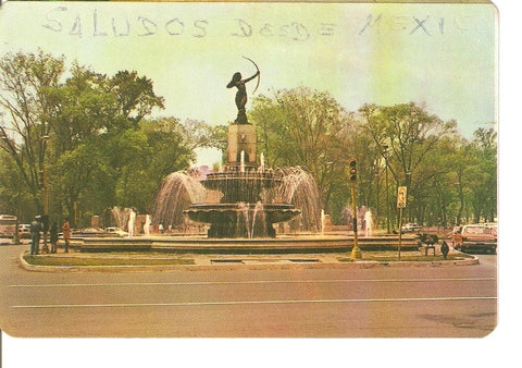 Postal 030496 : Mexico D.F. Fuente de Diana Cazadora