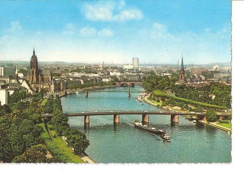 Postal 030510 : Frankfurt / Main. Mainpartie mit Dom