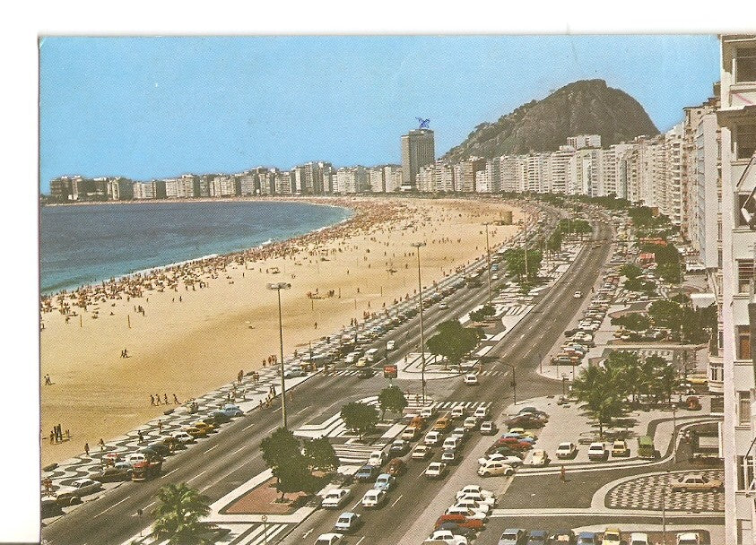 Postal 030525 : Rio d Janeiro RJ  Brasil Copacabana Beach