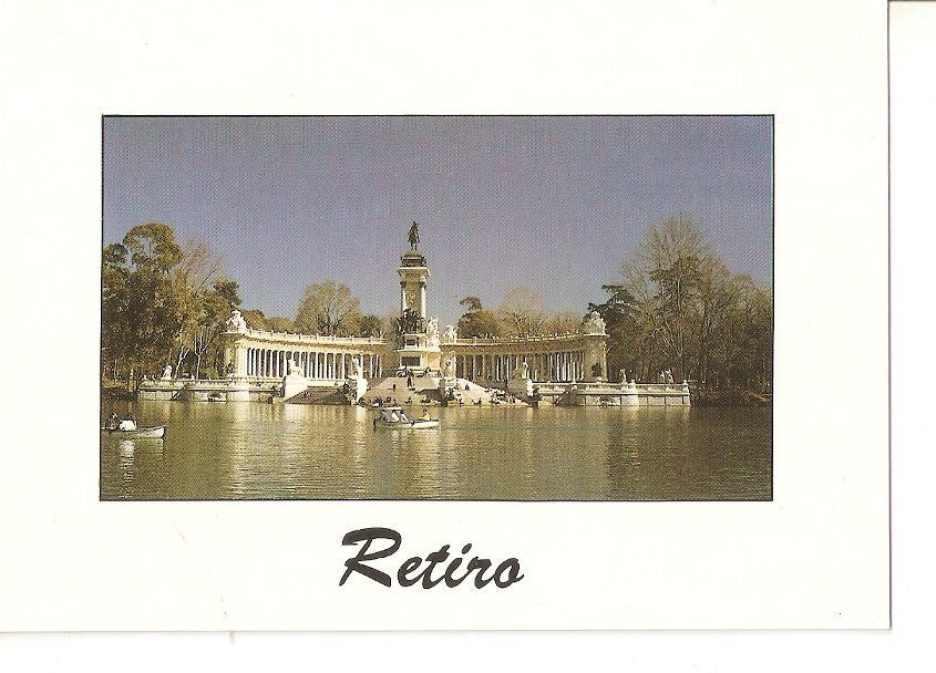 Postal 031492 : Madrid. Parque del Retiro
