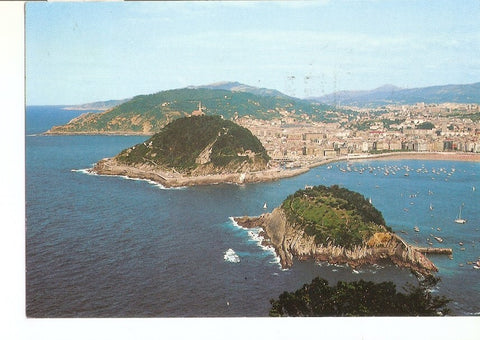 Postal 031796 : Vista general desde el Monte Igueldo