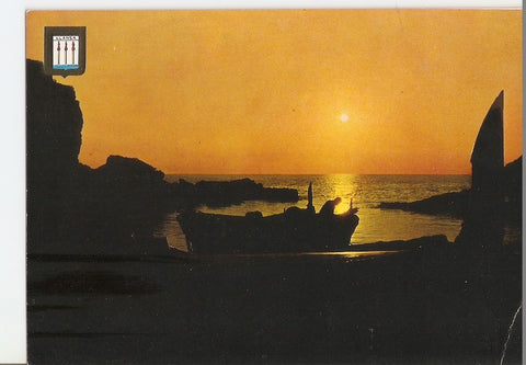 Postal 030558 : Port de Llansa (Costa Brava) bello amanecer