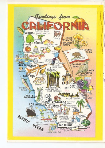 Postal 032251 : Nickname - Golden State Area in Sq. Miles