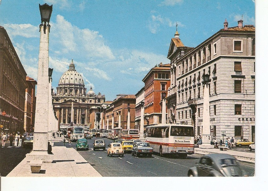 Postal 030616 : Roma Via della Conciliazione - Basilica di S. Pietro