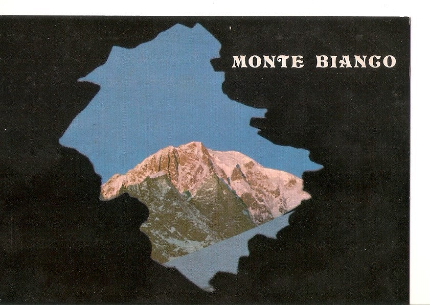Postal 030632 : Courmayeur. Levar del sole sul  Monte Blanco