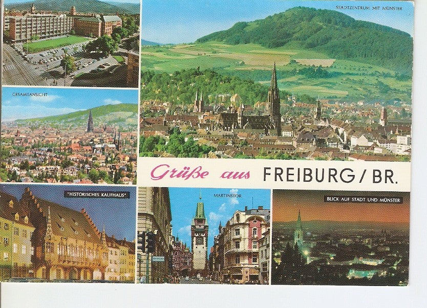 Postal 030637 : Grube aus Freiburg / Freiburg / Br.