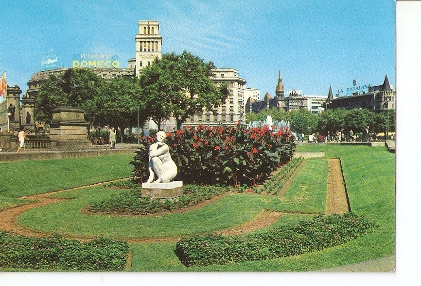 Postal 030651 : Barcelona Plaza de Cataluña