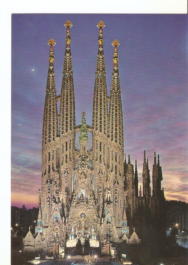Postal 030653 : Barcelona Templo Sagrada Familia