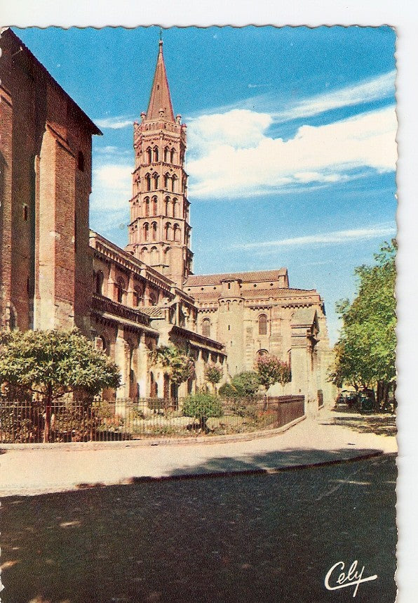 Postal 029478 : Toulouse La Basilique Saint-Sernin (XI-XII s.) La Plus belle des eglises romanes de pelerinage en France