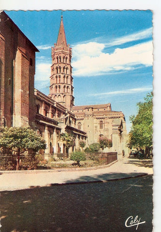 Postal 029478 : Toulouse La Basilique Saint-Sernin (XI-XII s.) La Plus belle des eglises romanes de pelerinage en France