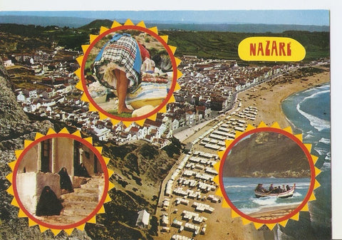 Postal 030686 : Nazare (Portugal) Souvenir de Nazare
