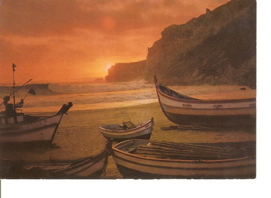 Postal 030688 : Nazare (Portugal) Sunset