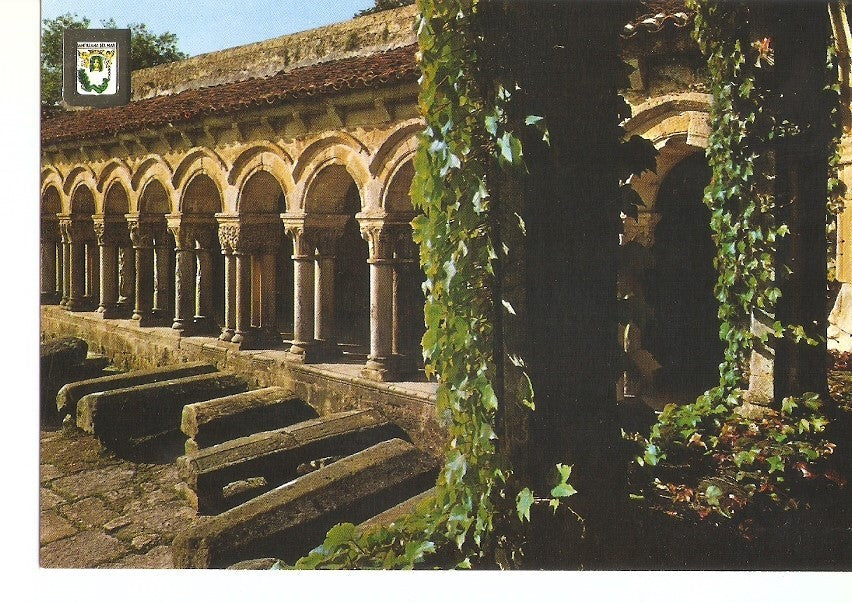 Postal 030698 : Santillana del Mar. Claustro de la Colegiata