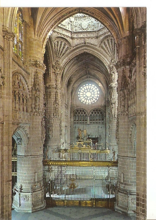 Postal 030706 : Burgos - Catedral. Vista general de la nave transversal