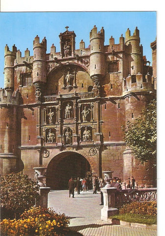 Postal 030708 : Burgos. Arco y Puerto de Santa Maria-Arc el Porte de Santa Maria