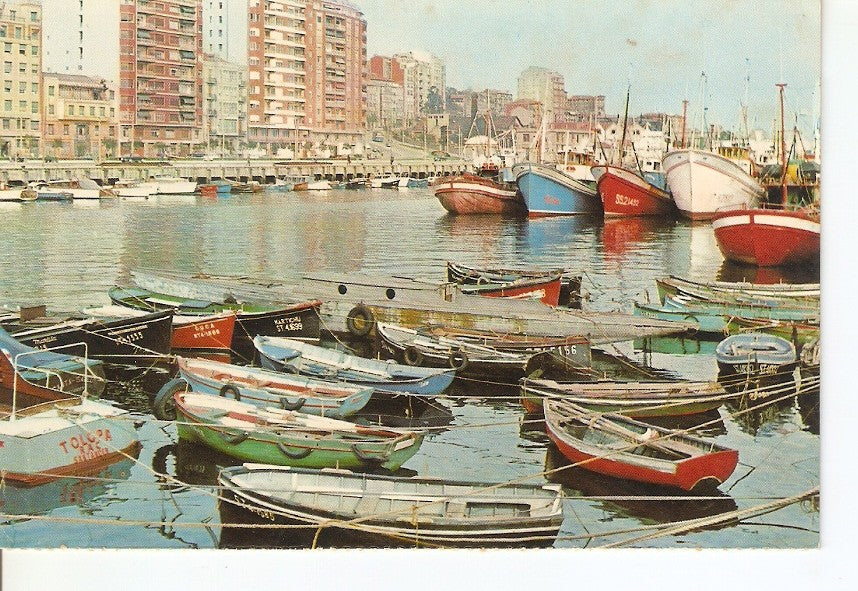 Postal 030721 : Santander. Vista del Puerto  