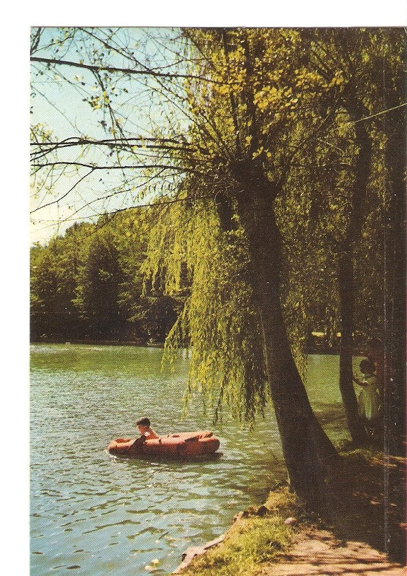 Postal 030722 : Pirineos Aragones (Cerdaña) Puigcerda. El lago
