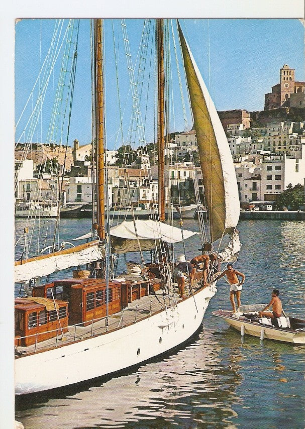 Postal 030737 : Ibiza (Baleares) España. Vista parcial de la ciudad