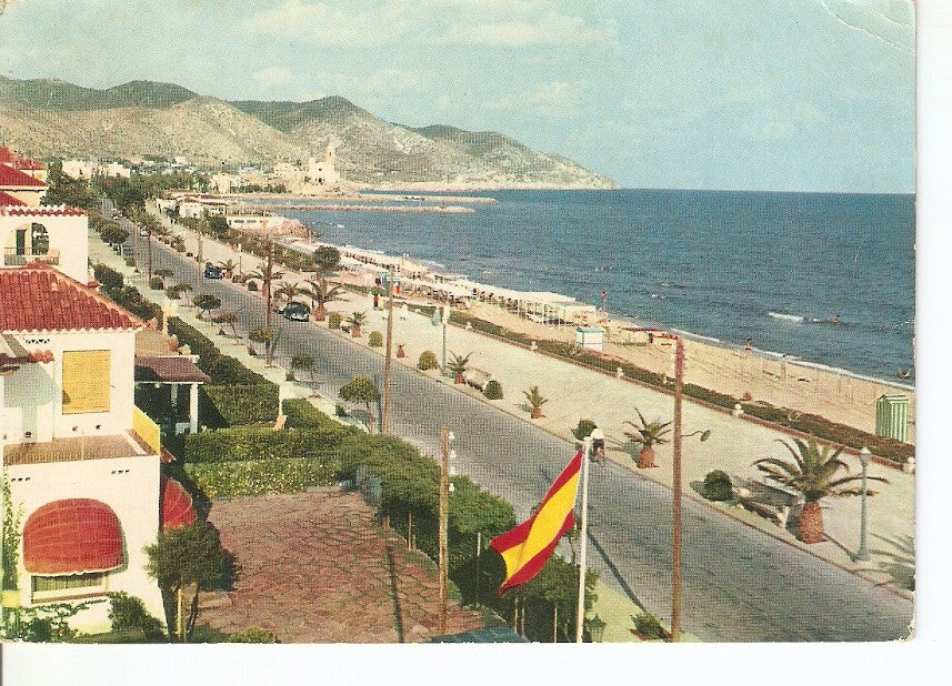 Postal 030742 : Sitges Paseo Maritimo