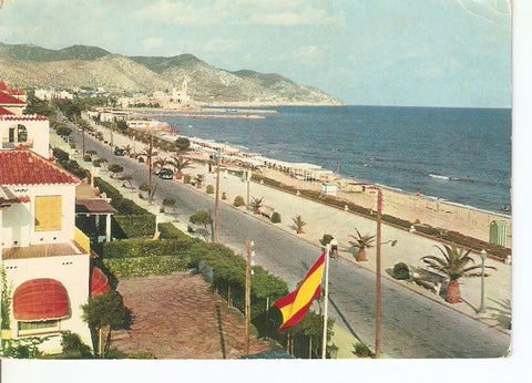 Postal 030742 : Sitges Paseo Maritimo