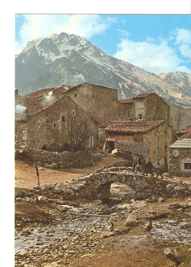 Postal 030743 : Picos de Europa Pueblo de Sotres