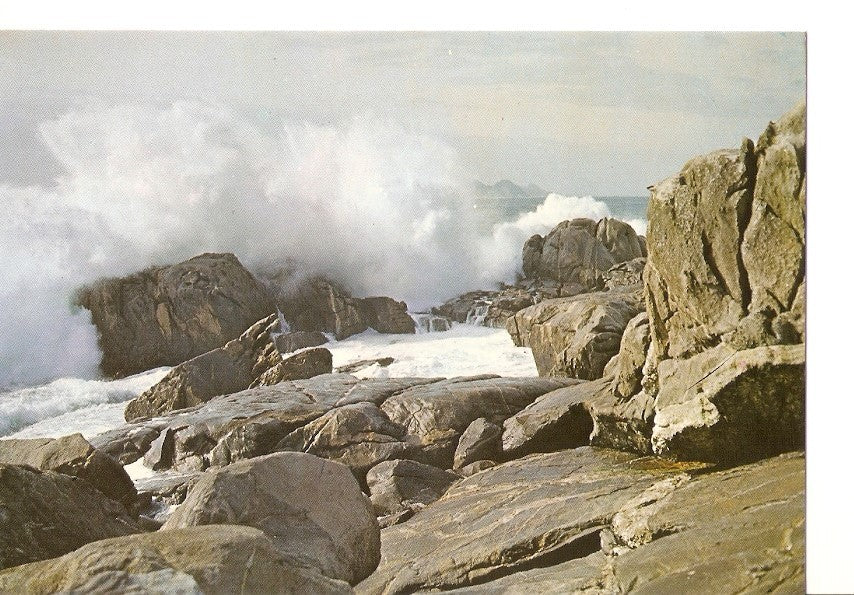 Postal 030752 : Galicia. Rompeolas