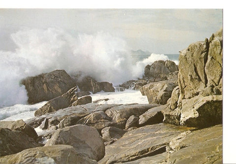 Postal 030752 : Galicia. Rompeolas