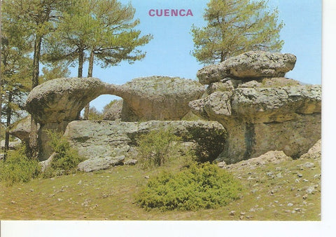Postal 030772 : Cuenca. Ciudad Encantada. Puente Romano