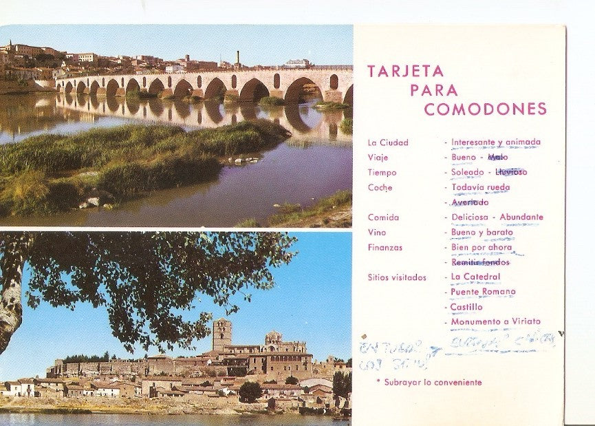 Postal 030775 : Zamora  