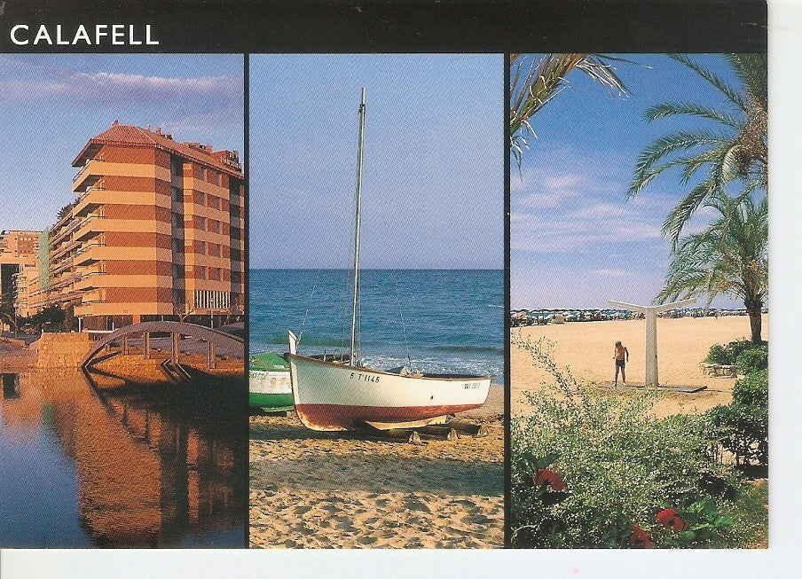 Postal 030798 : Calafell 4 Costa Daurada