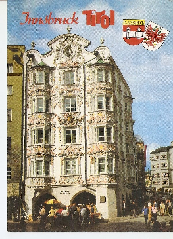 Postal 030804 : Innsbruck Helblinghaus. Tirol - immer einen Urlaub wert