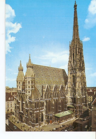 Postal 030812 : Vienna St. Stephens Cathedral