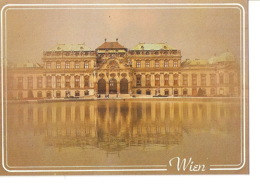 Postal 030833 : Wien (Austria) Schioss Beivedere