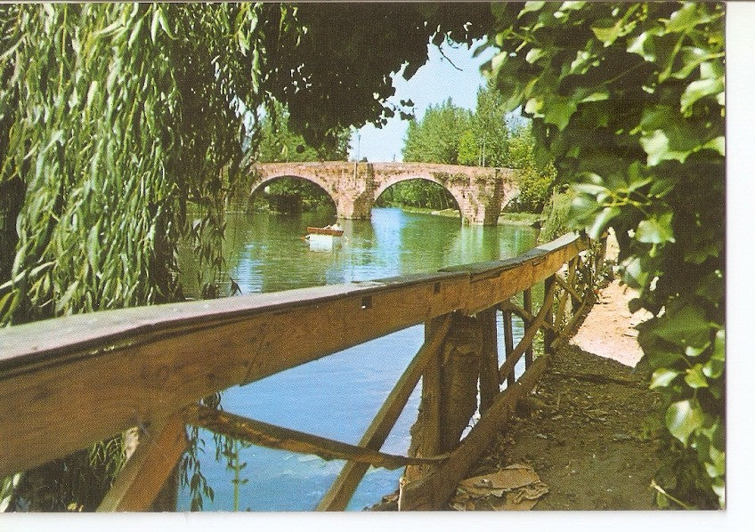 Postal 030842 : Monforte de Lemos. Puentes sobre el Rio Cabe