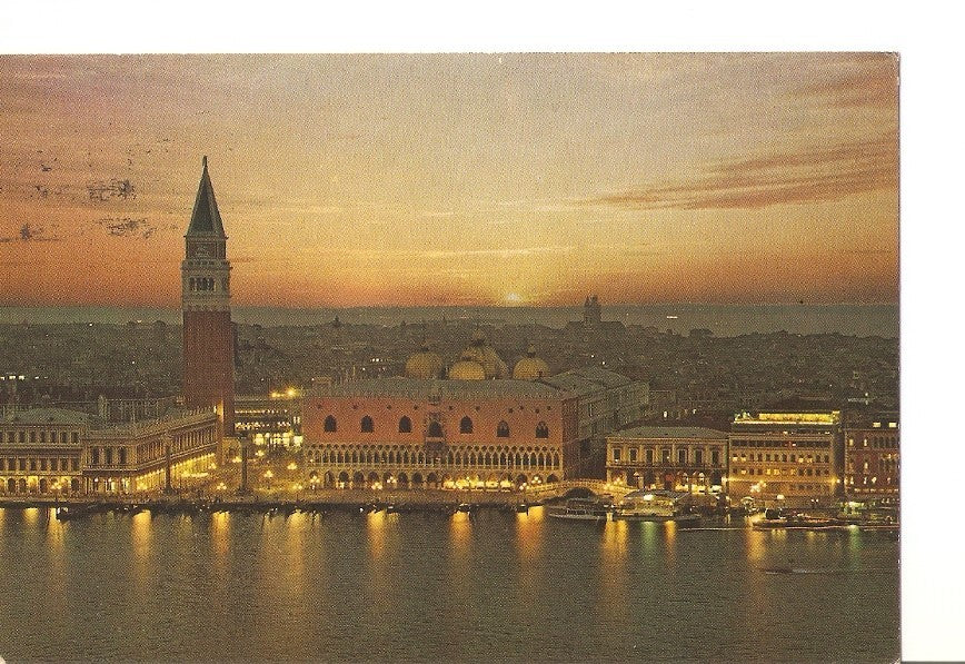 Postal 030844 : Venezia. Tramonto sul Bacino S. Marco