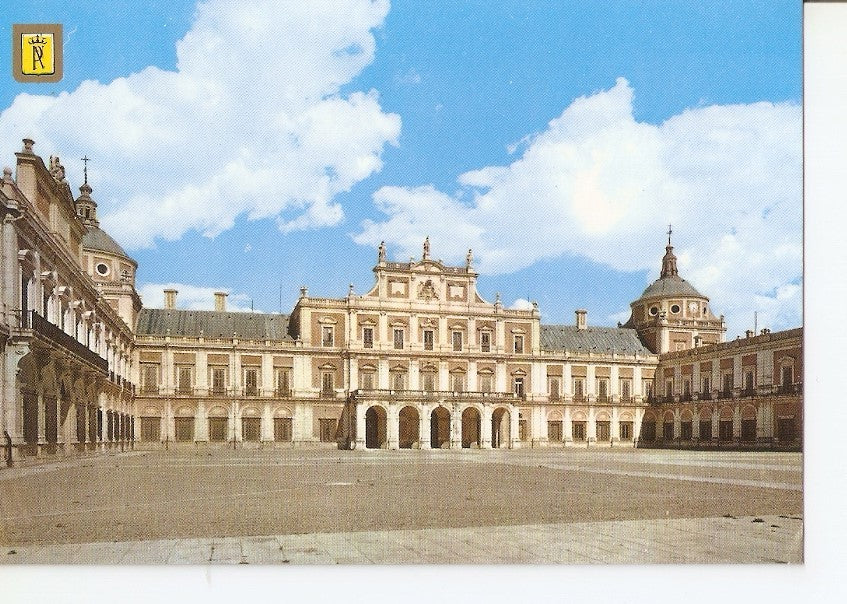 Postal 030848 : Aranjuez. Palacio Real. Fachada de la Plaza de Armas