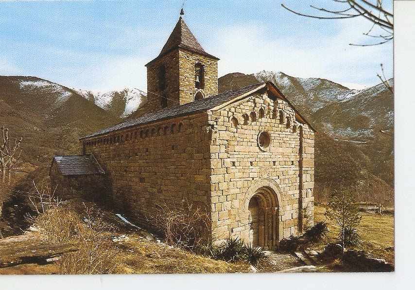Postal 030857 : Coll (Lleida) Pirineo Catalan. Parroquia romanica S. XII