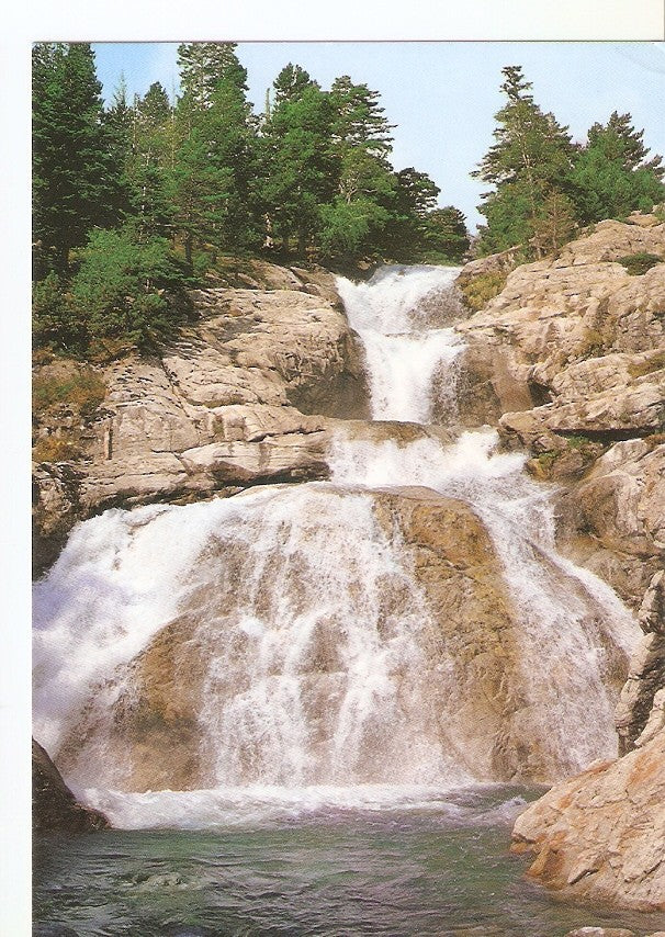 Postal 030859 : Pirineu Central. Salt de lEsperit Satnt Vall de Sant Nicolau