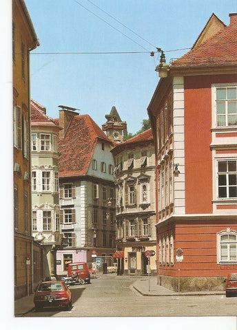 Postal 030866 : Graz. Landeshaupstadt d. Steiermark. Altstadt - Bischofsplatz
