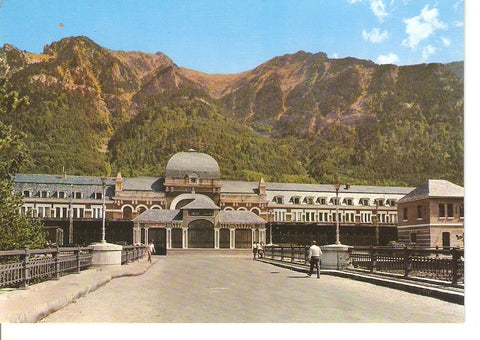 Postal 030901 : Canfranc (Huesca). Estacion Internacional. Entrada