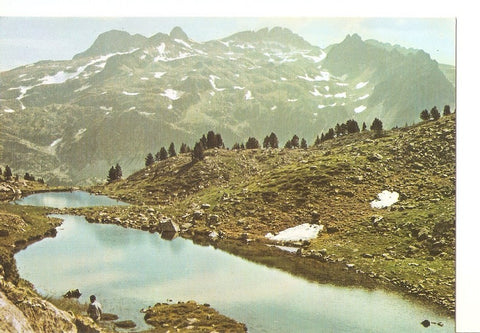 Postal 030902 : Pirineo Aragones (Huesca). Panticosa - Ibones al fondo Macizo de Batanes